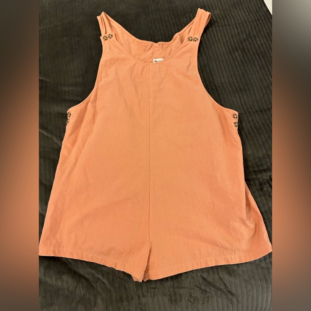 Peach romper